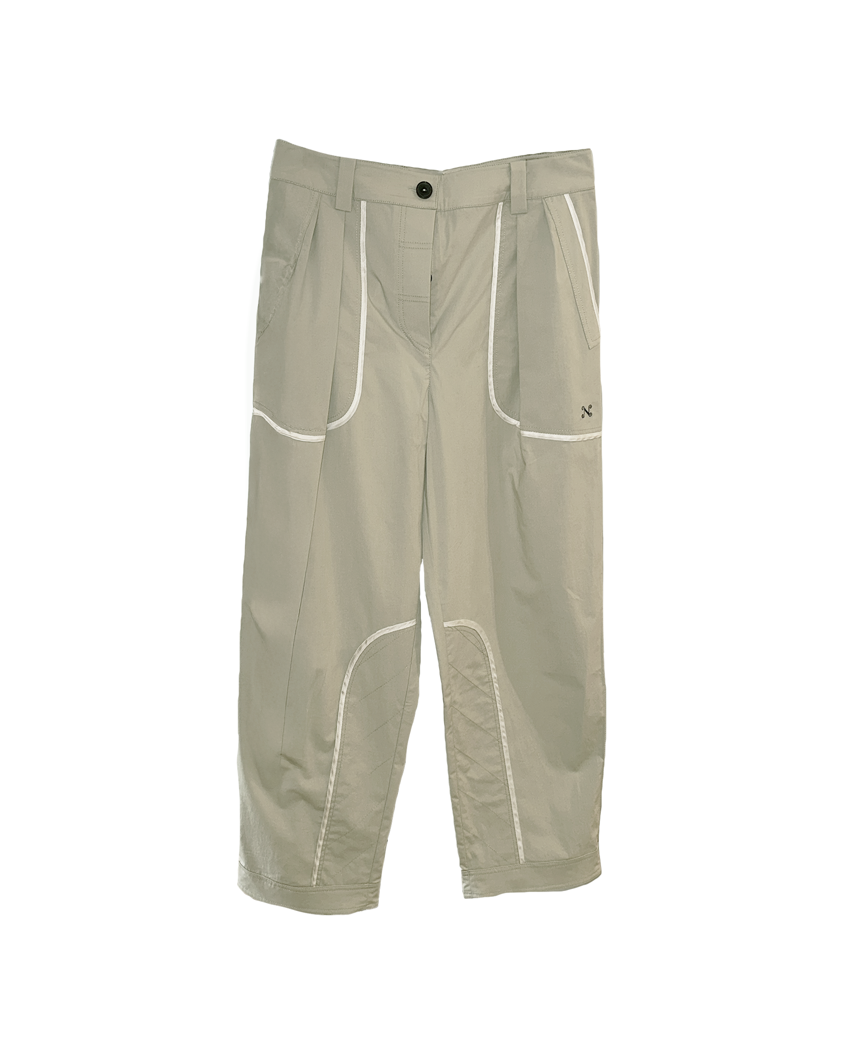 NACKIYE | CARGO PANT WITH PIPING DETAIL