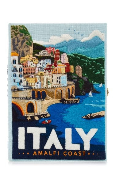 BOOK CLUTCH AMALFI COAST