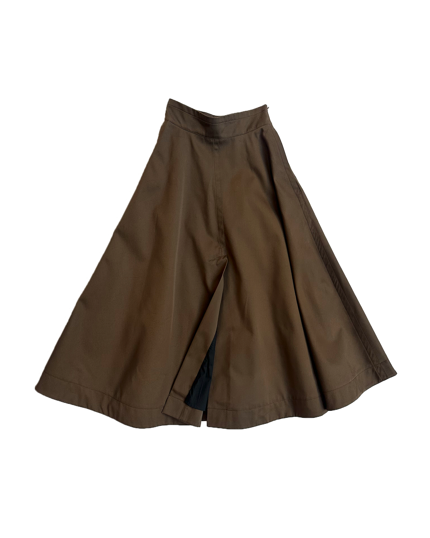 PATOU | HIGH WAISTED LONG STRUCTURED SKIRT