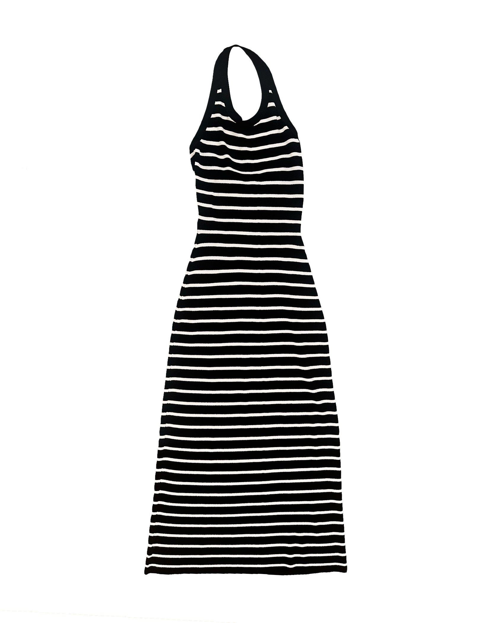 PROENZA SCHOULER | HALTERNECK STRIPED MERYL DRESS