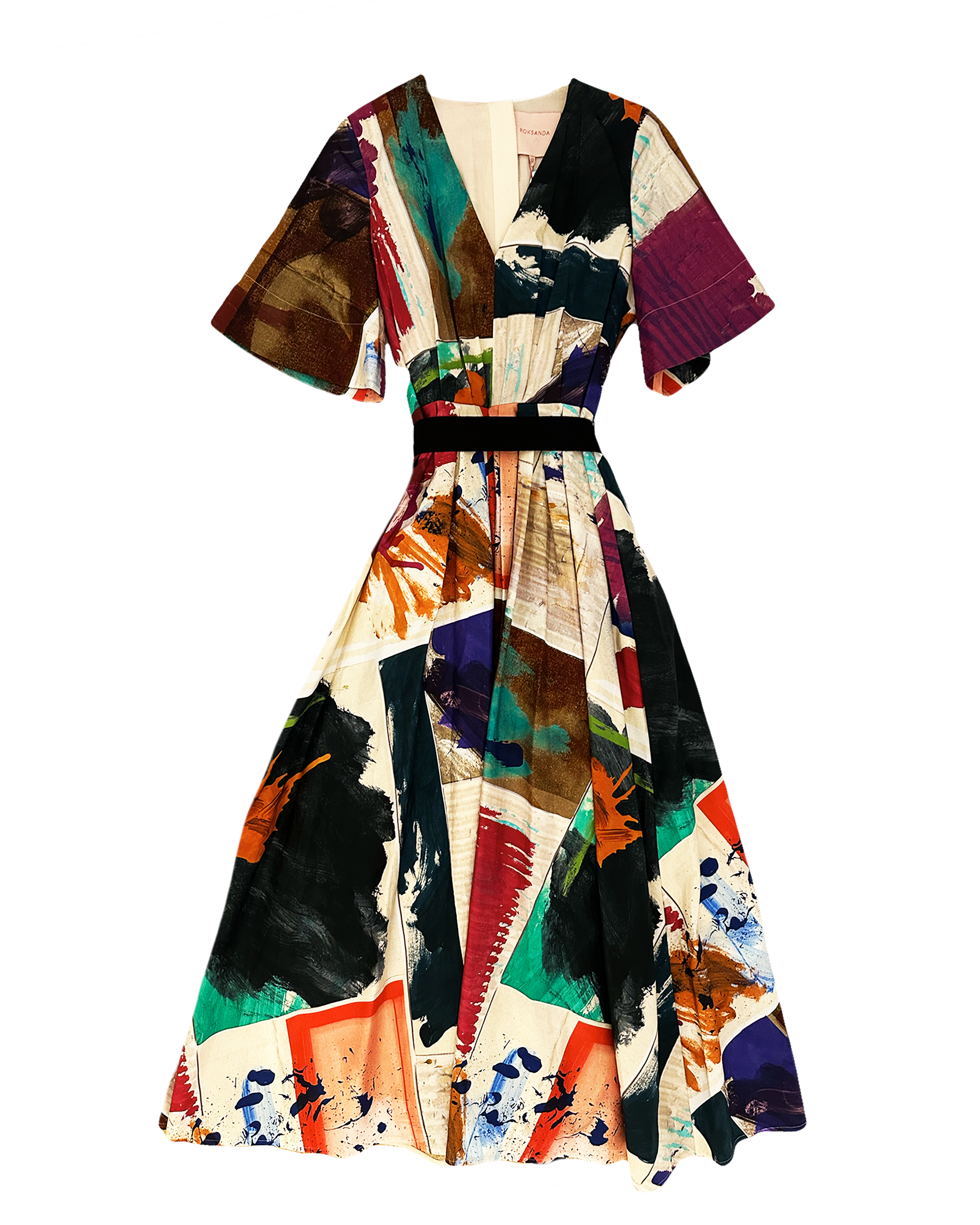 ROKSANDA | SHORT SLEEVE COTTON SANA DRESS