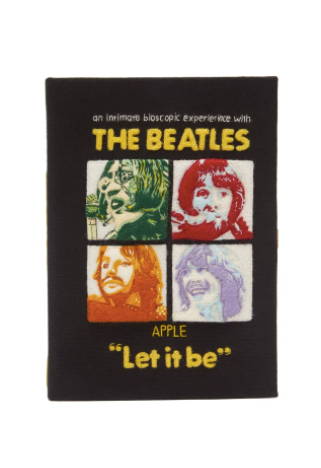 BEATLES LET IT BE BOOK CLUTCH