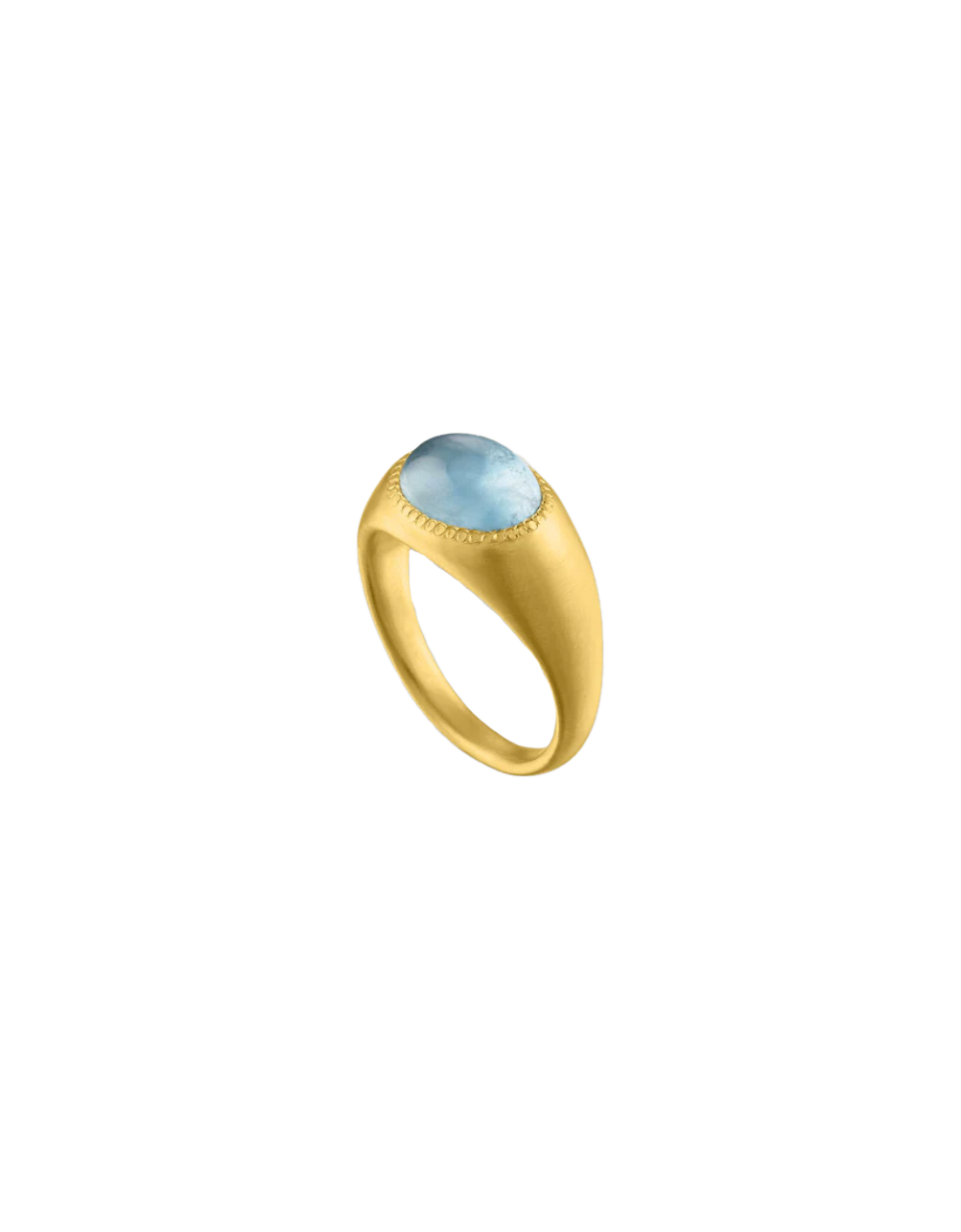 AQUAMARINE ROZ RING