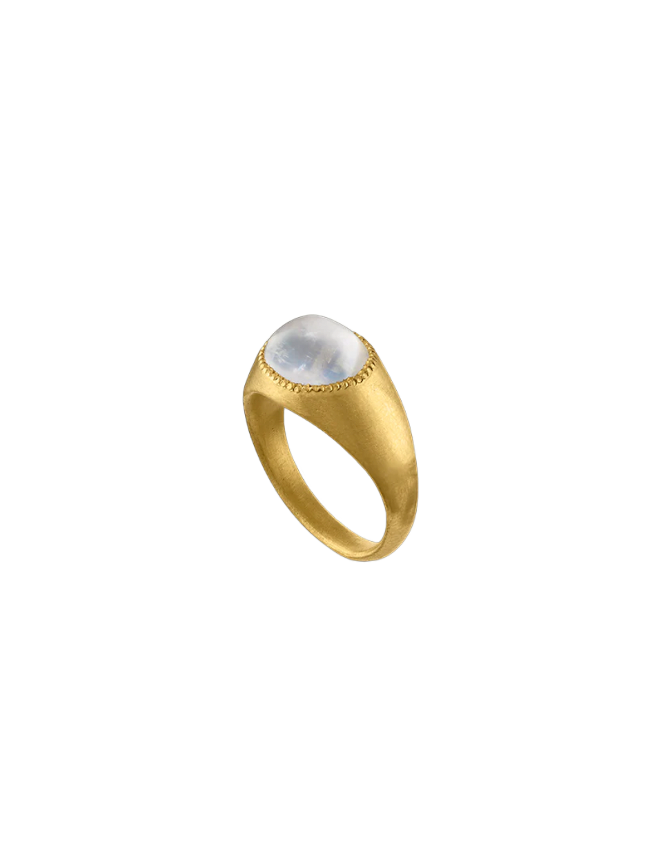 MOONSTONE ROZ RING