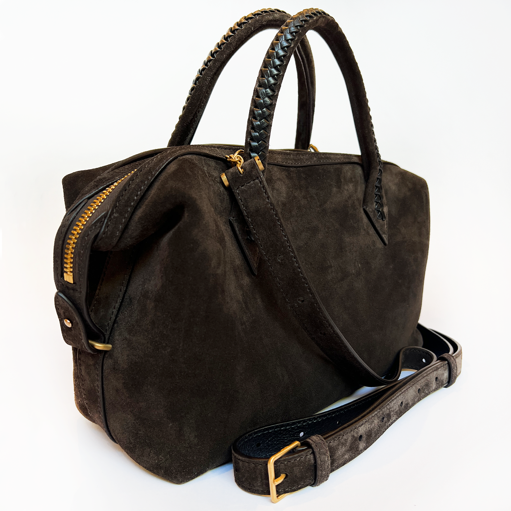 SUEDE PERRIAND CITY SMALL HANDBAG