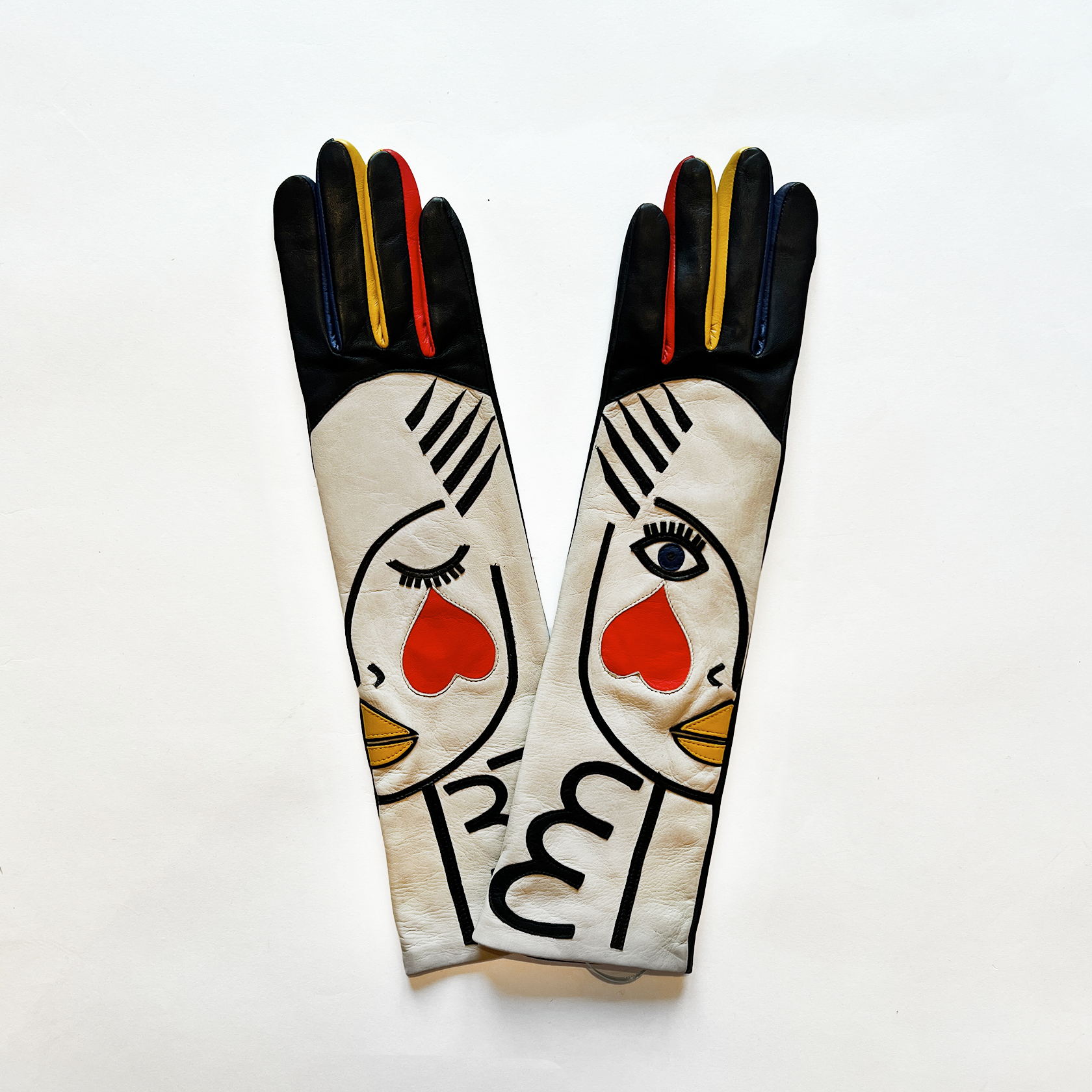 LEATHER AUTRE MOI LADY FACE GLOVES