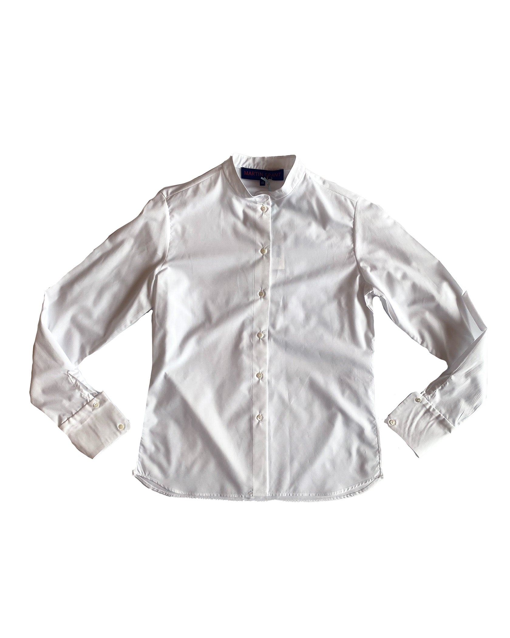 MARTIN GRANT | SHIRT WITH STAND COLLAR