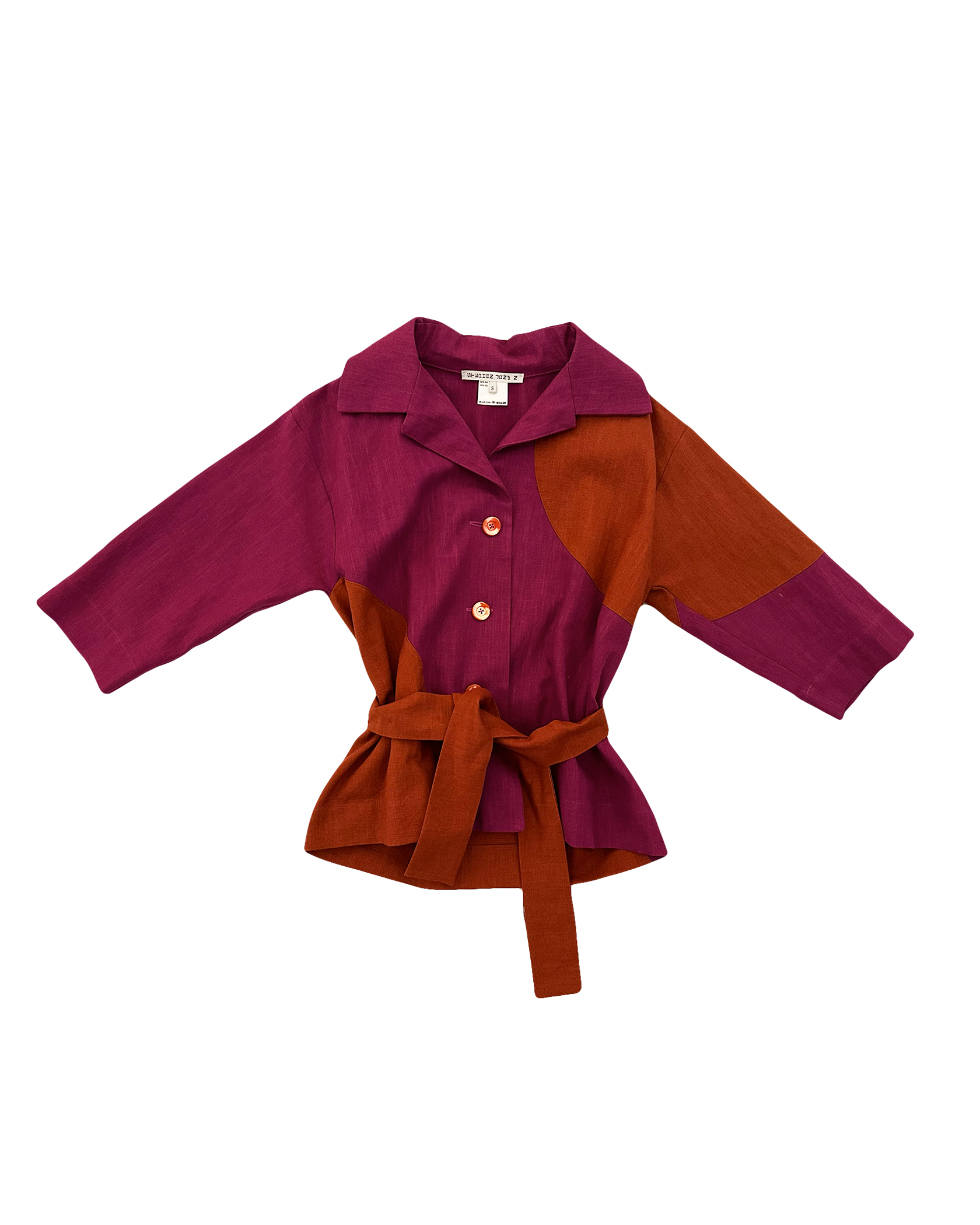 STEPHAN JANSON | TWO-TONE BELTED JACKET