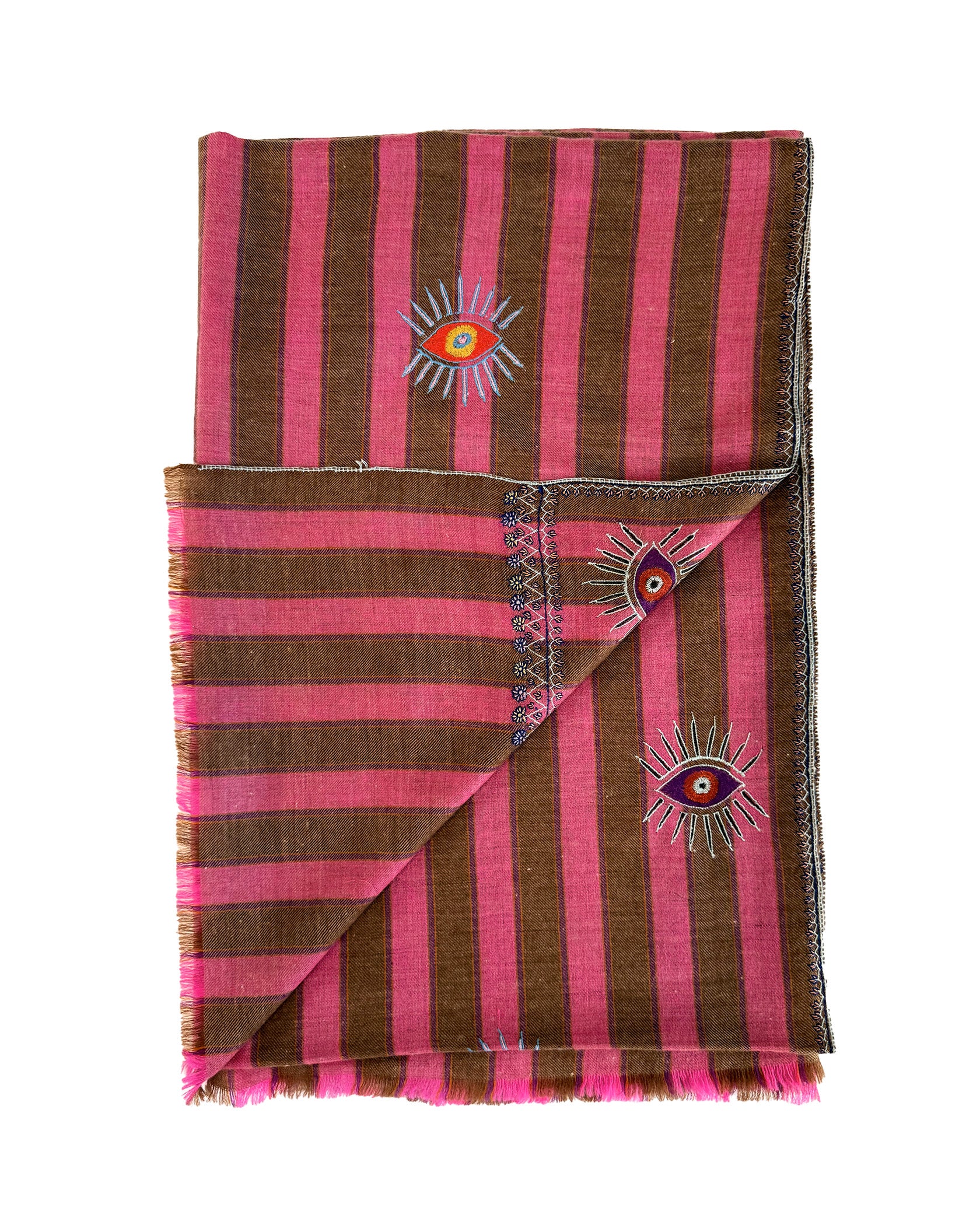 YASER | STRIPE EYE SHAWL