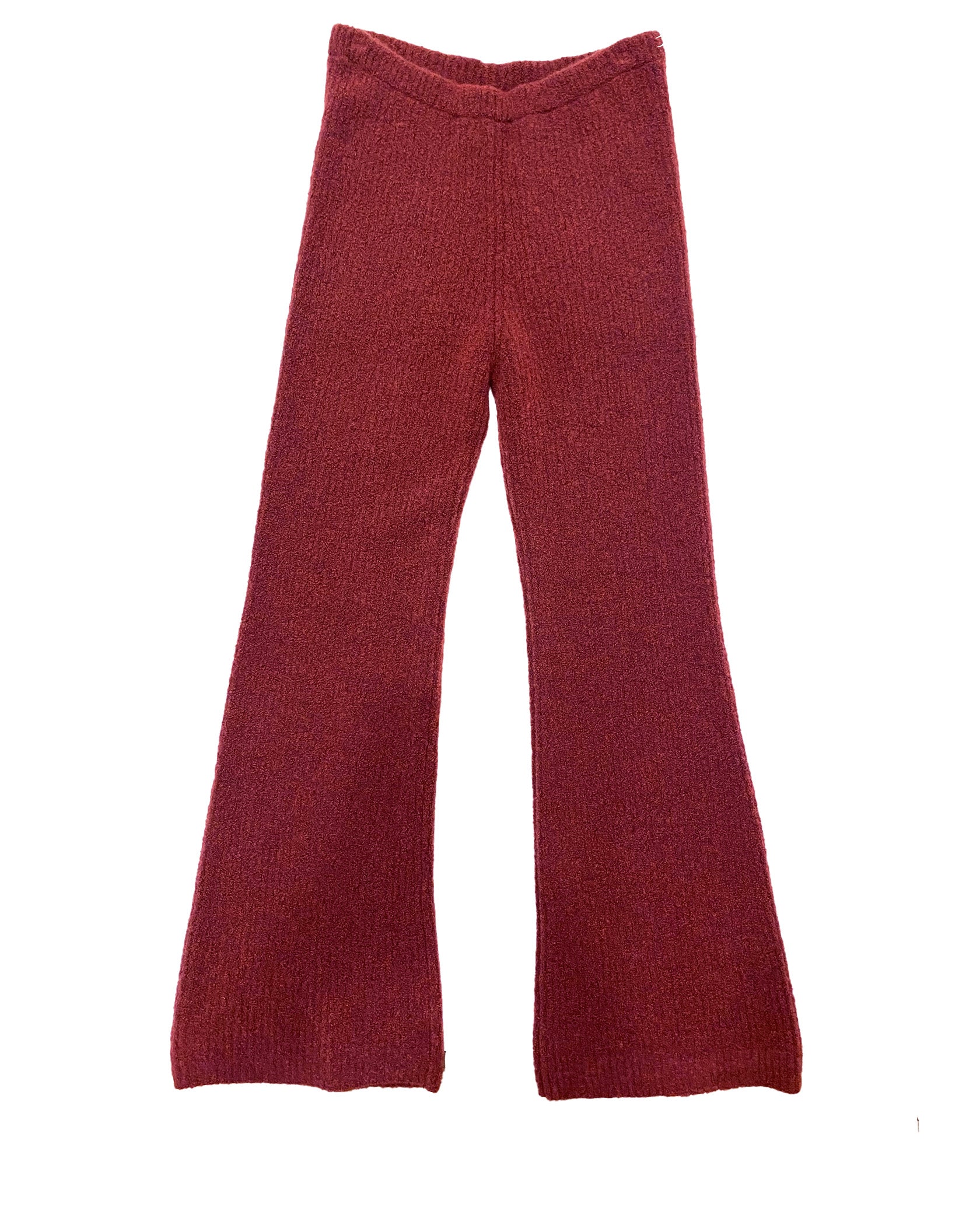 THE ELDER STATESMAN | COZY RIB FLARE PANT