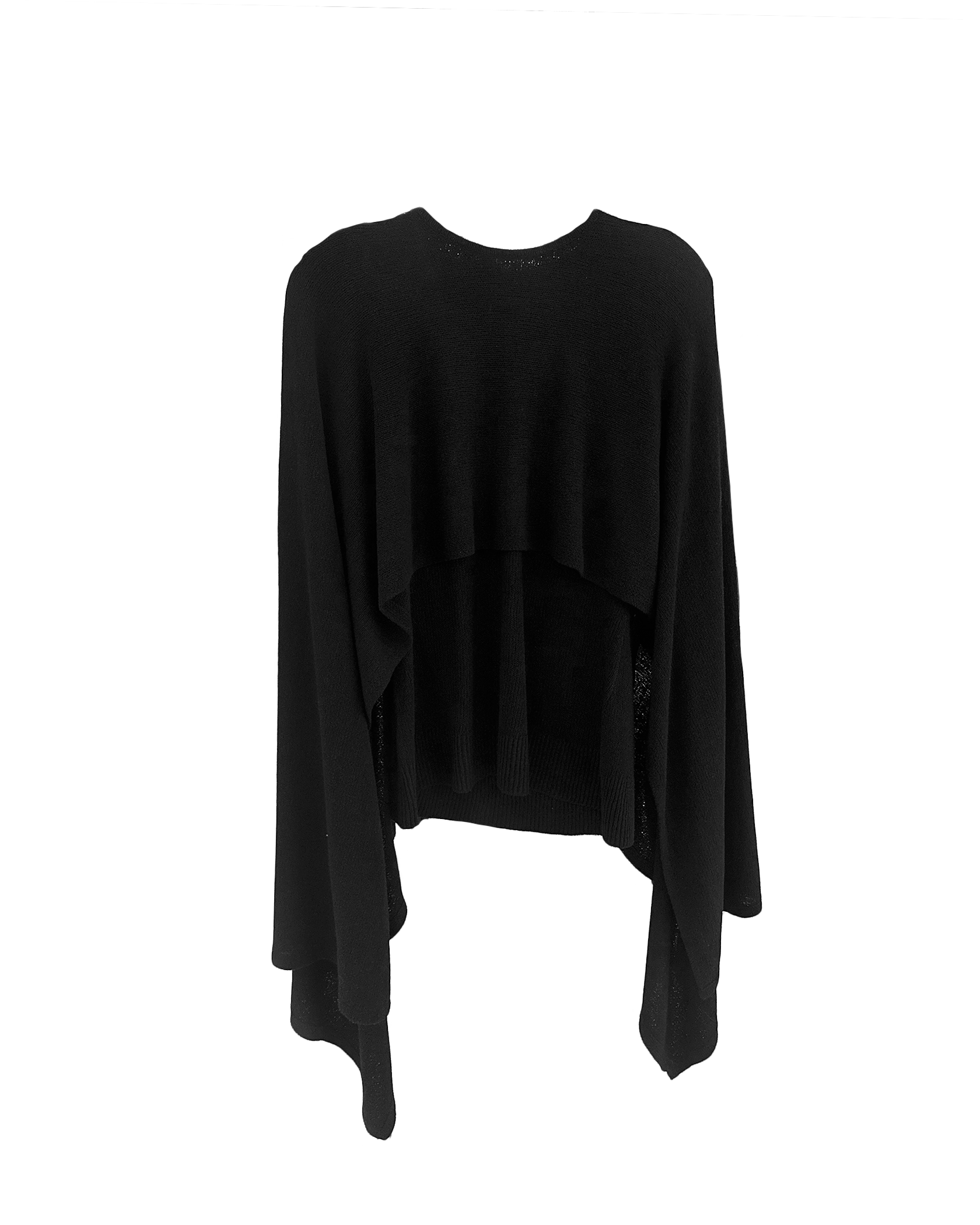 TOTEME | LONG SLEEVE CAPE KNIT SWEATER