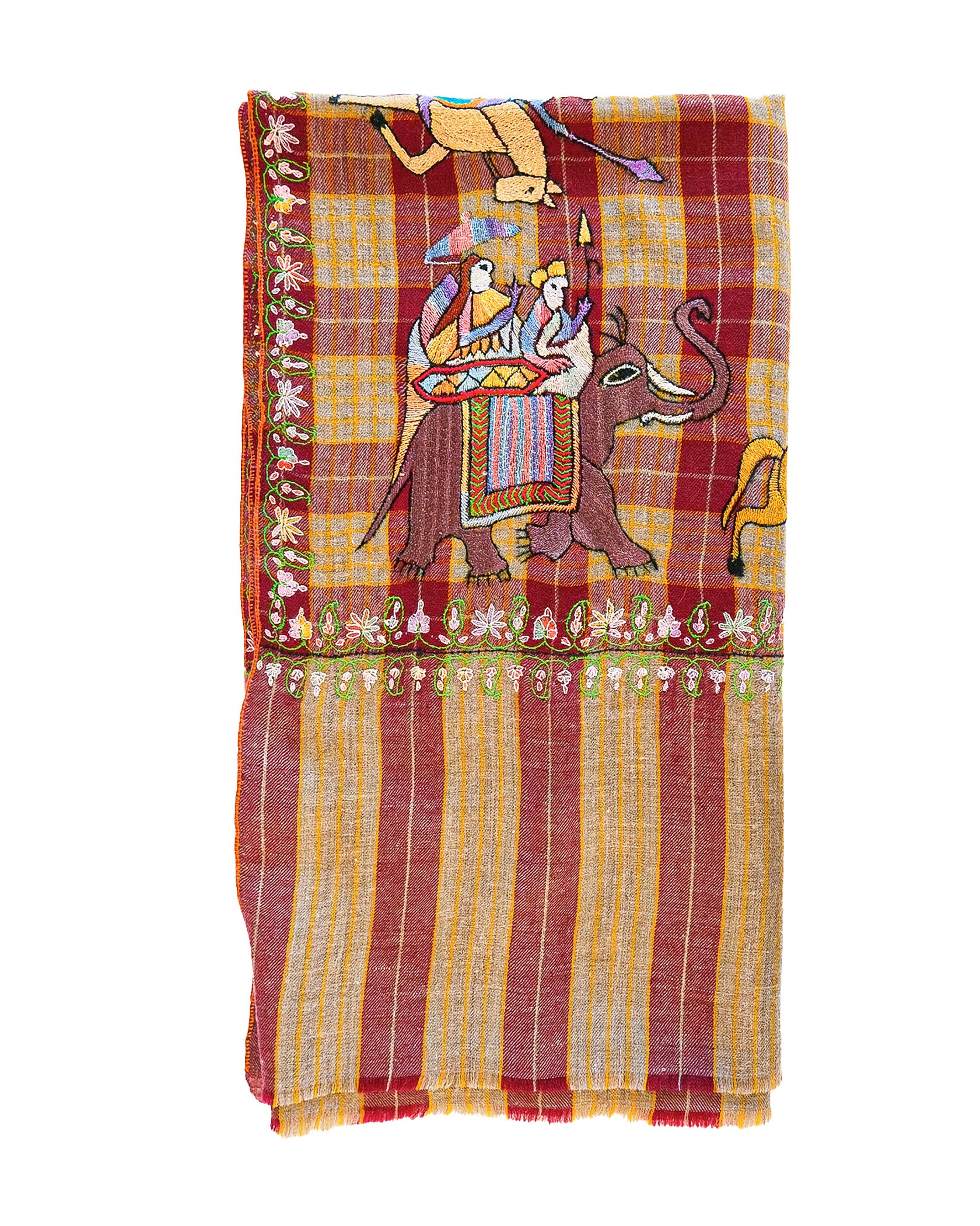 YASER | PLAID PARADE SHAWL