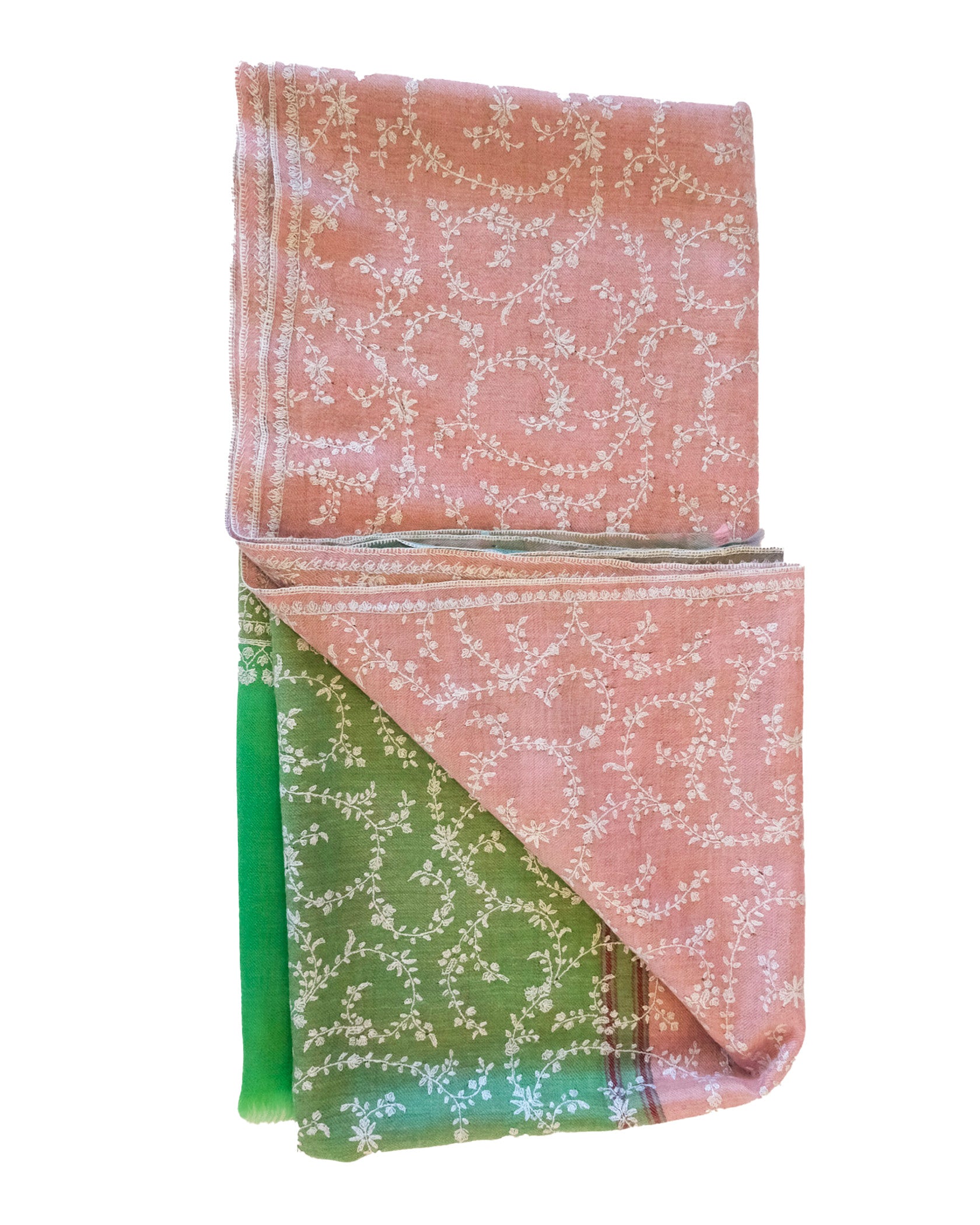 YASER | THREE TONE INTRICATE SWIRL SHAWL