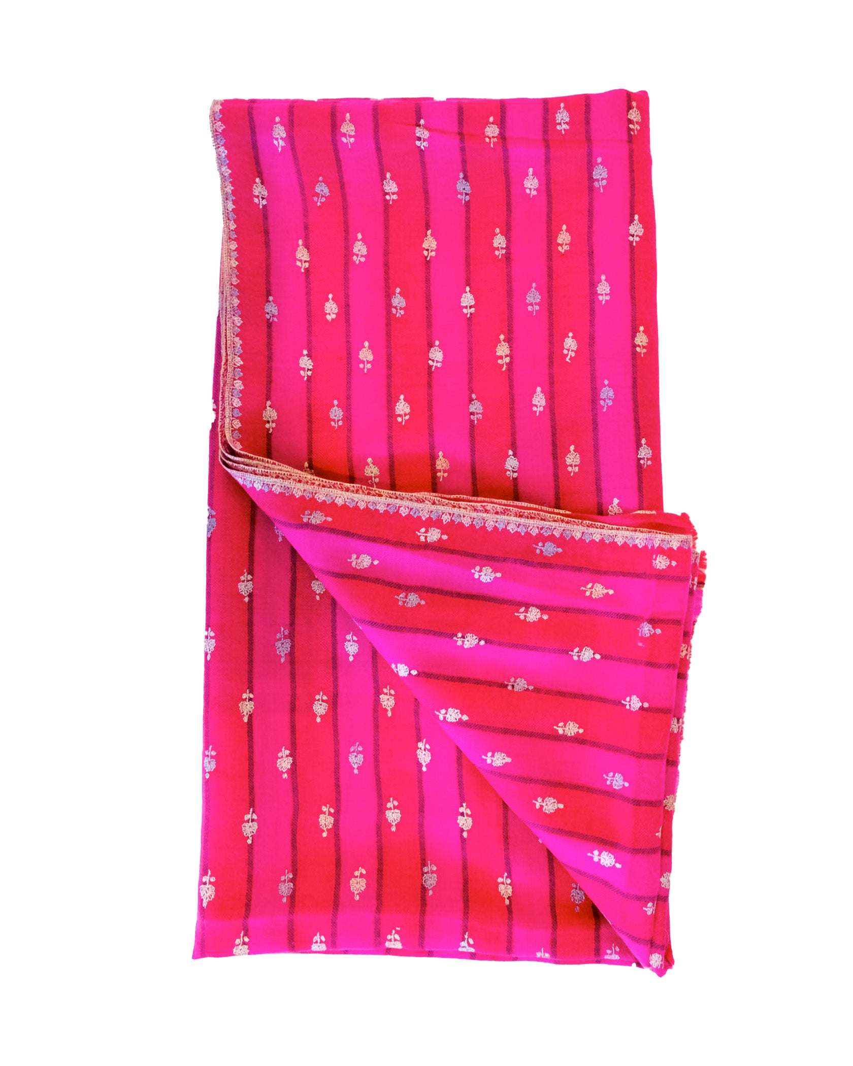 YASER | STRIPE MINI FLOWER SHAWL