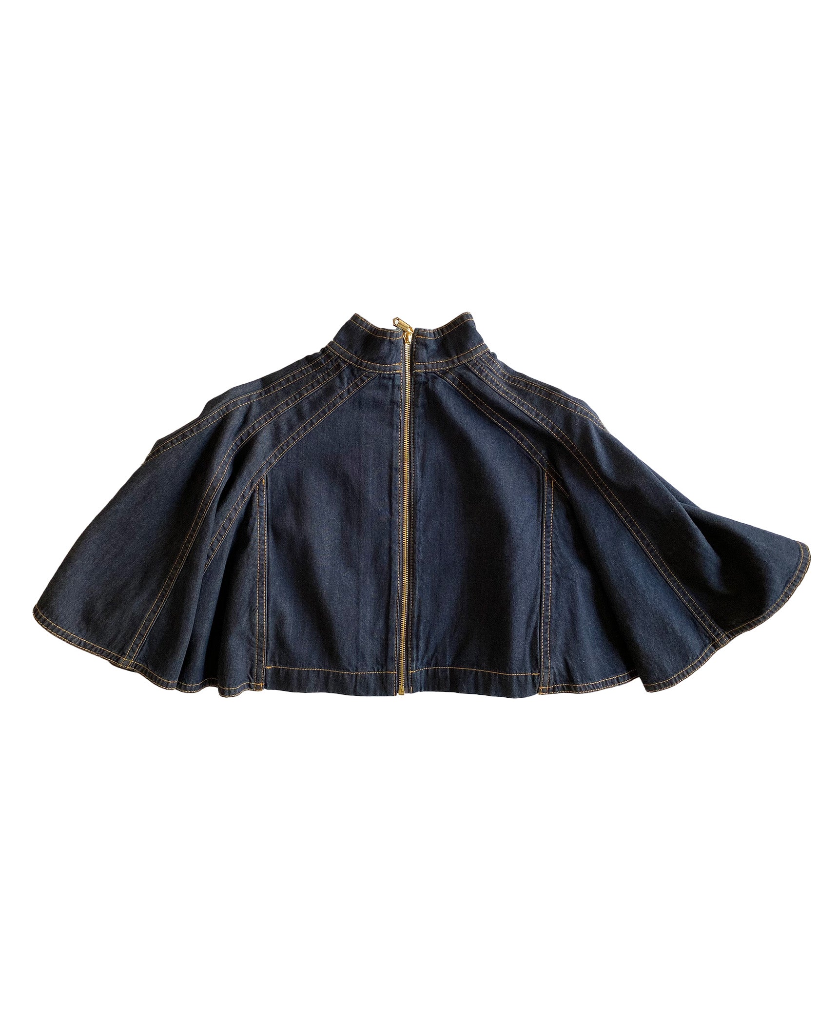 ZIMMERMANN | HYPNOTIC DENIM CAPELET